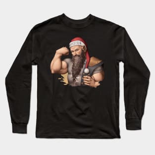 Holiday Armwrestling Long Sleeve T-Shirt